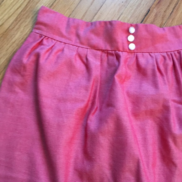 Pretty pink vintage A line skirt - Picture 3 of 8